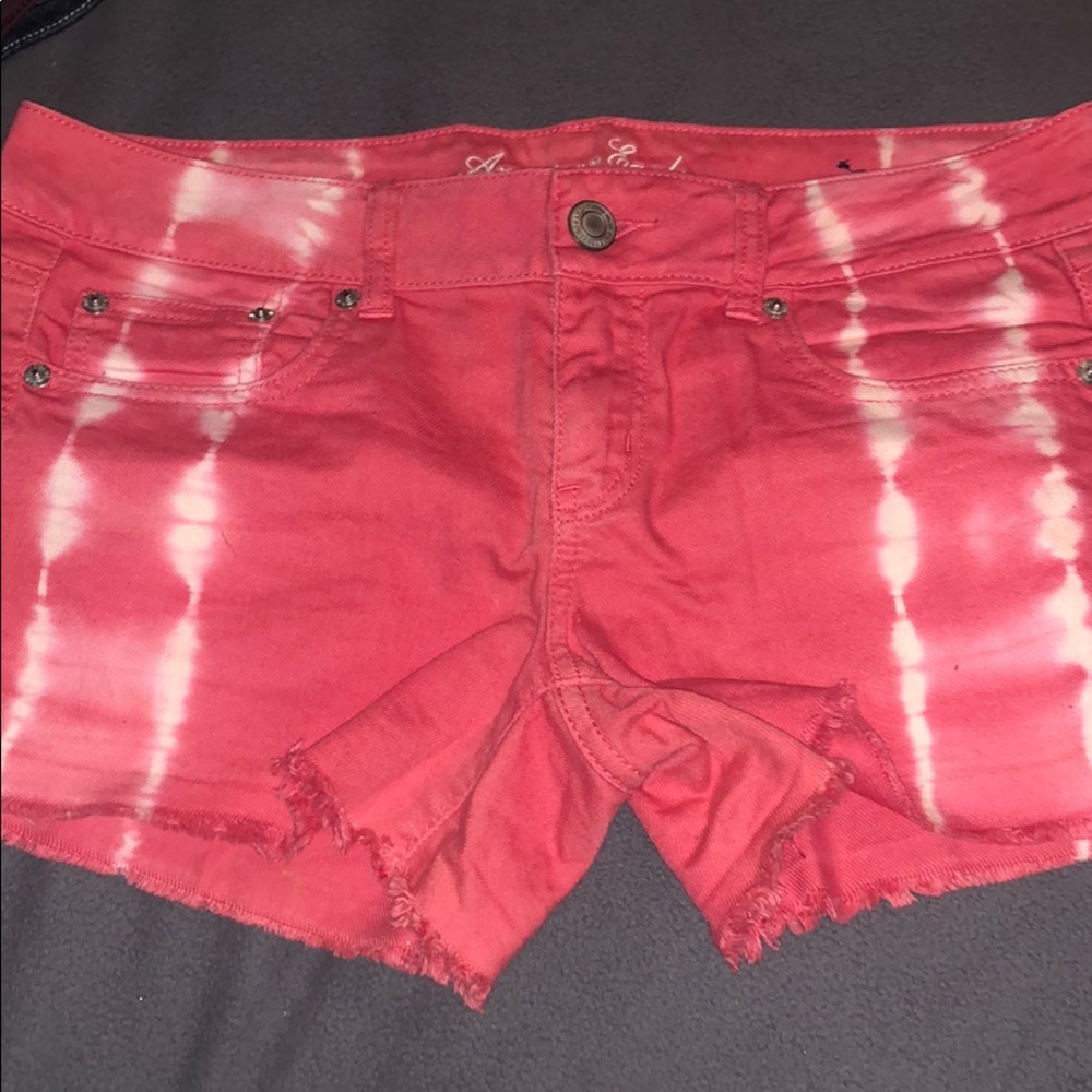 Tie dye shorts